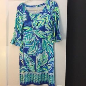 Lilly Pulitzer NWOT Ruffles Long Sleeve Dress Sz S